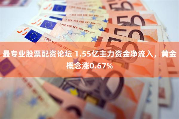 最专业股票配资论坛 1.55亿主力资金净流入，黄金概念涨0.67%